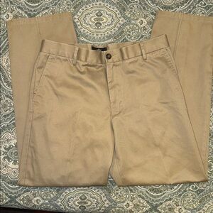 Dockers Signature Khaki D2 Straight Fit Men's Pants Chinos Like New Size 33 x 30